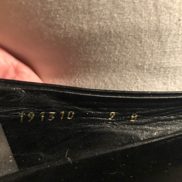 Gucci Flats - Bamboo Horse-bit Black/Gold - sz 9 - Picture 2 of 8